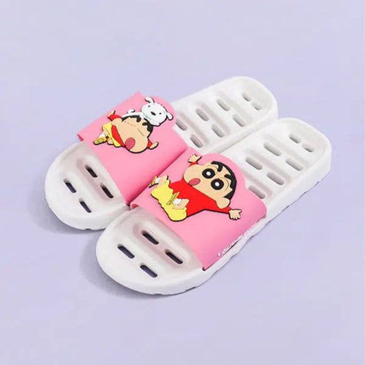 [DAISO] Crayon Shin-chan EVA Bathroom Slippers - 1set