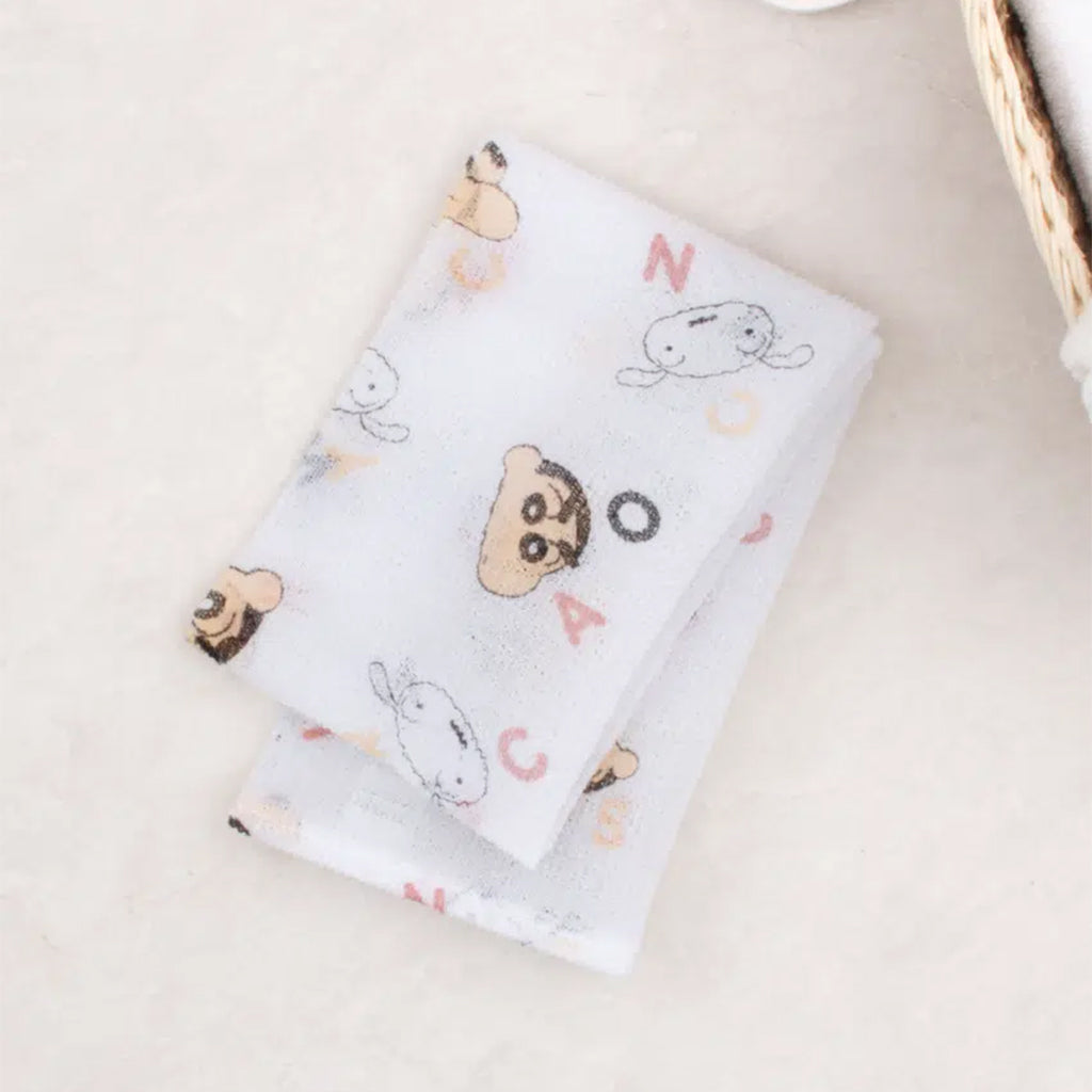 [DAISO] Crayon Shin-chan Hard Shower Towel - 1ea