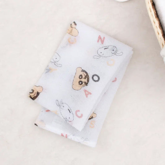 [DAISO] Crayon Shin-chan Hard Shower Towel - 1ea
