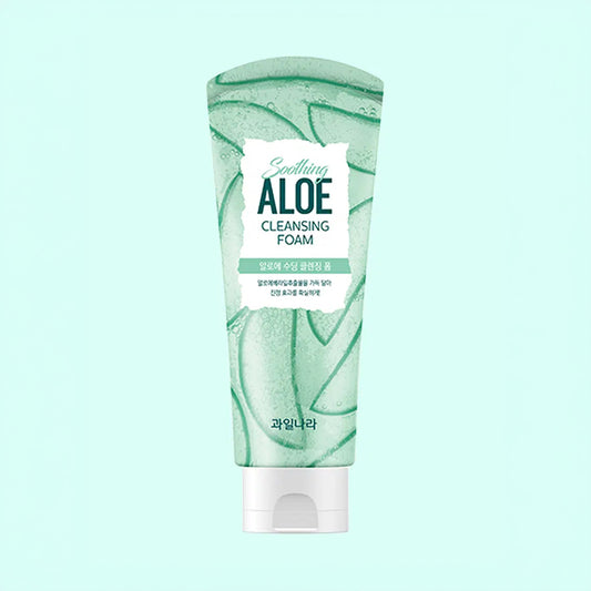 [DAISO] KWAILNARA Aloe Soothing Cleansing Foam - 130g