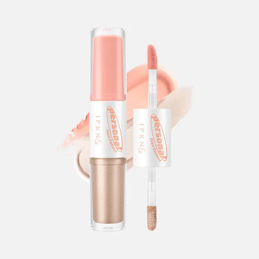 [DAISO] IPKN Personal Tone Cheek Lighter Duo Warm Lighter - 5.8g