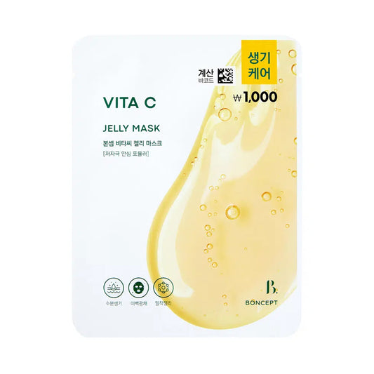[DAISO] BONCEPT Vita C Jelly Mask - 23g