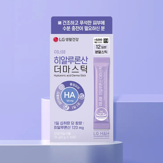 [DAISO] LG H&H InnerView Hyaluronic Acid Derma Stick - 1pack (2g x 12ea)