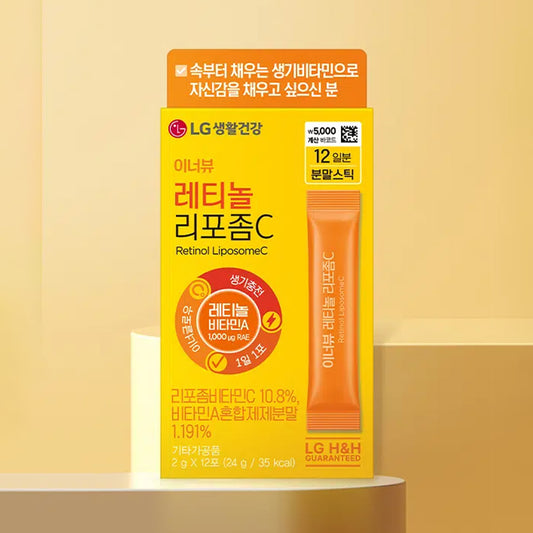[DAISO] LG H&H InnerView Retinol Liposome C - 1pack (2g x 12ea)