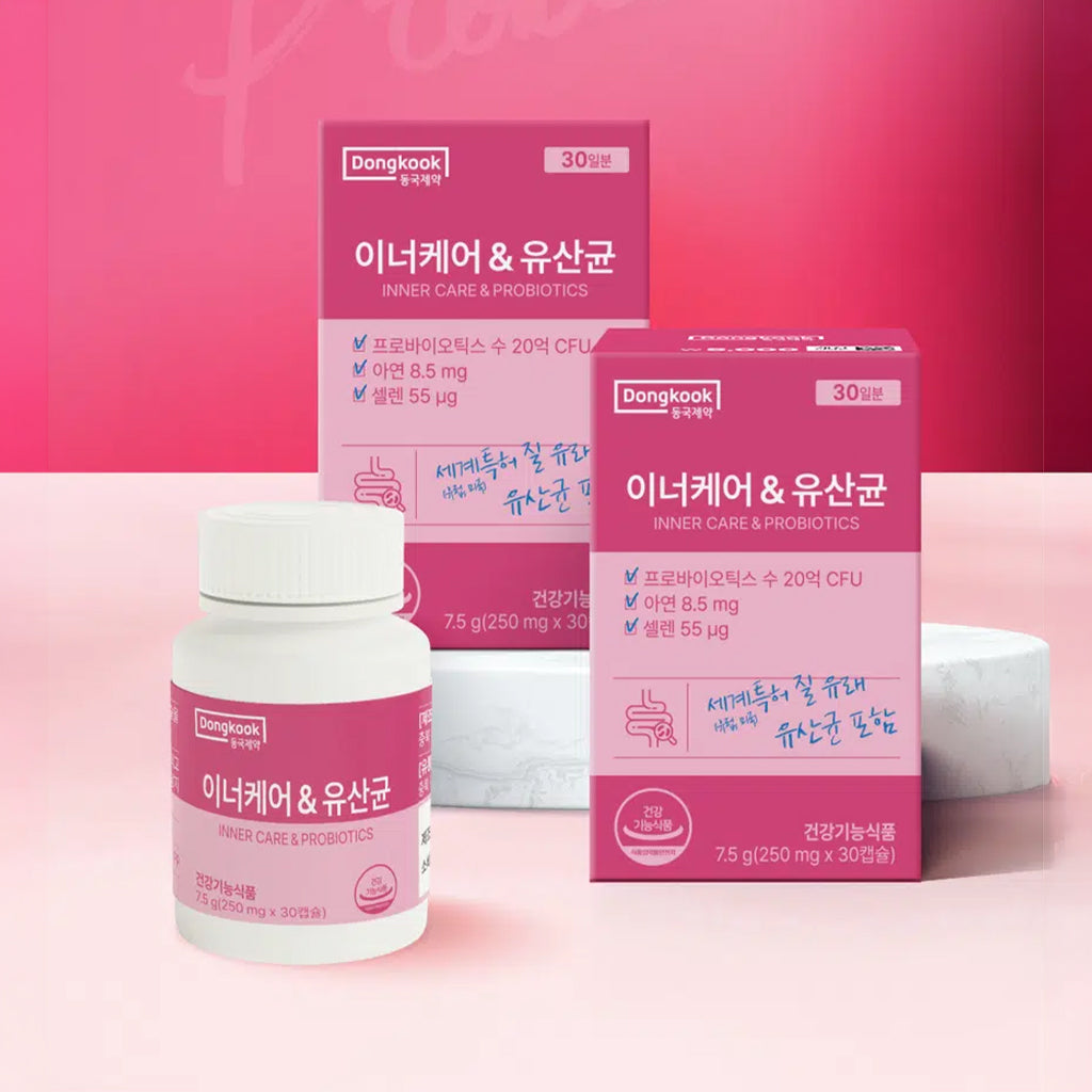 [DAISO] DONGKOOK Inner Care & Probiotics - 1pack (250mg x 30ea)