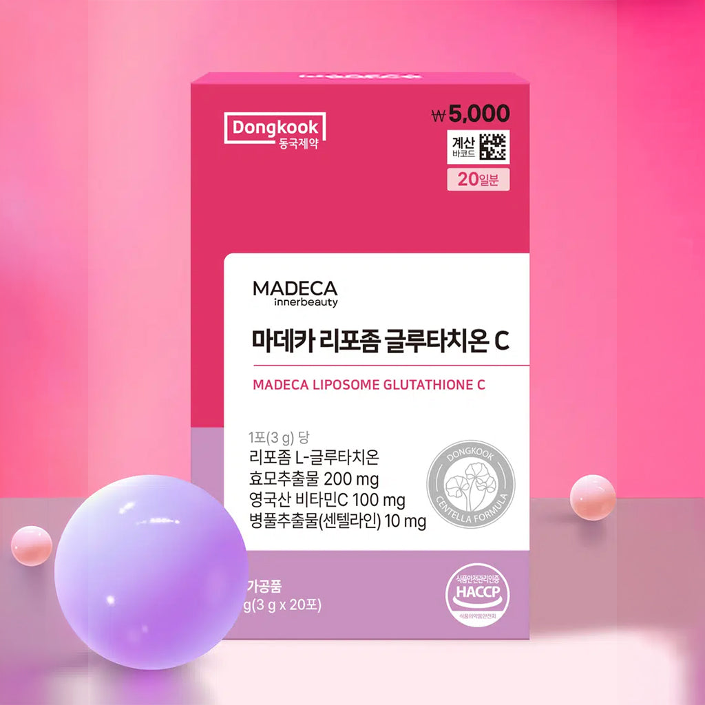 [DAISO] DONGKOOK Madeca Liposome Glutathione C - 1pack (3g x 20ea)