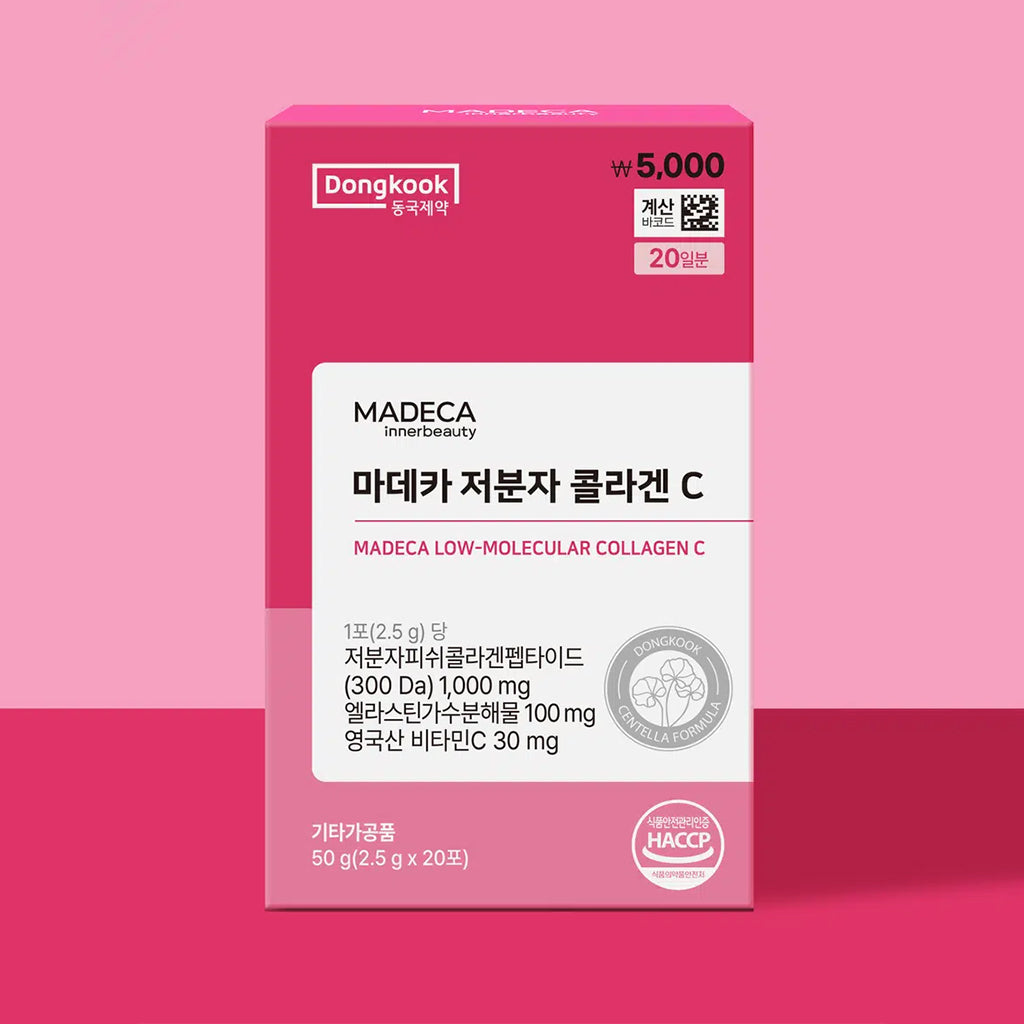 [DAISO] DONGKOOK Madeca Low Molecular Collagen C - 1pack (2.5g x 20ea)