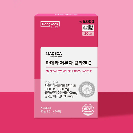 [DAISO] DONGKOOK Madeca Low Molecular Collagen C - 1pack (2.5g x 20ea)