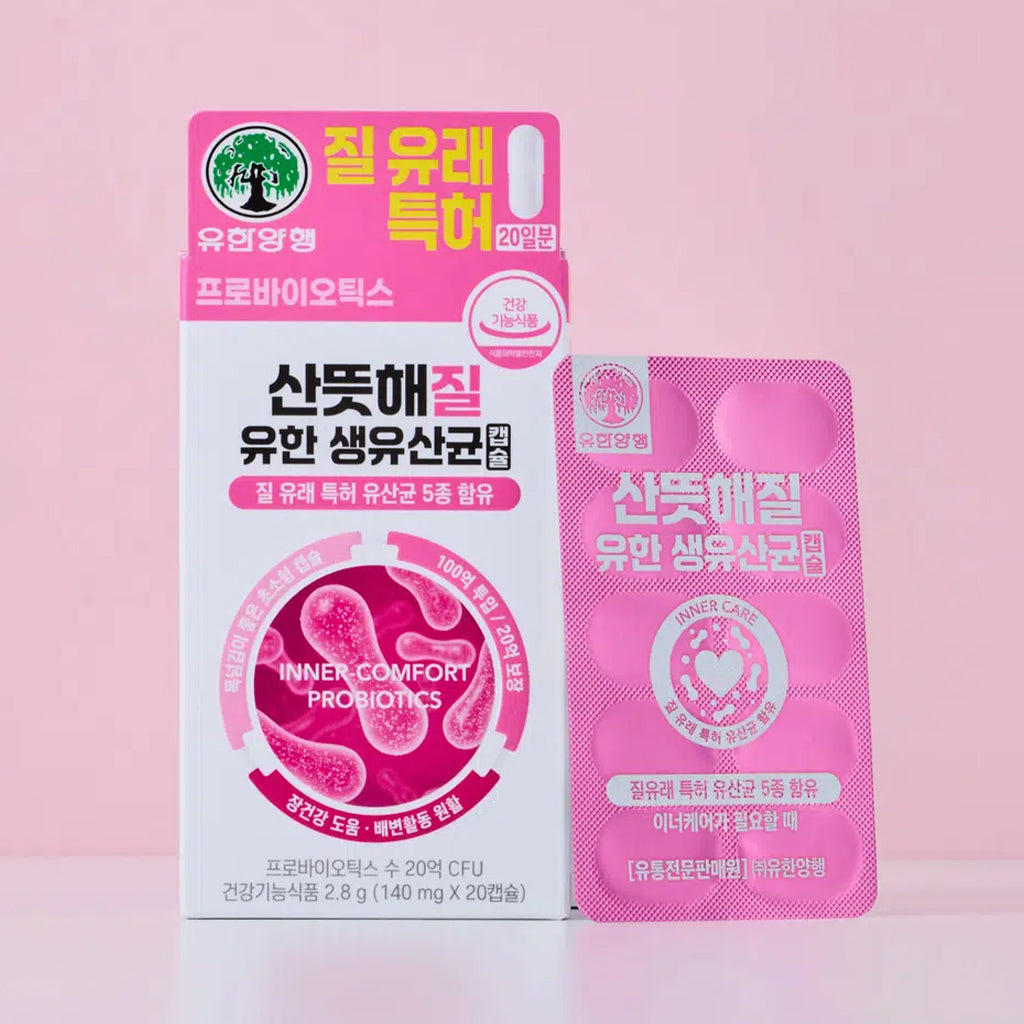 [DAISO] YUHAN Feminine Care Probiotics 20 Days - 1pack (140mg x 20ea)