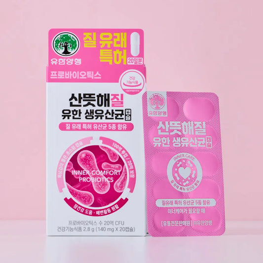 [DAISO] YUHAN Feminine Care Probiotics 20 Days - 1pack (140mg x 20ea)