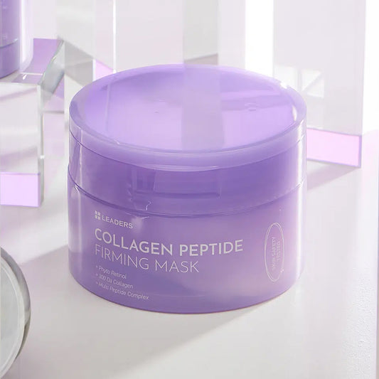 [DAISO] LEADERS Collagen Peptide Firming Mask - 1pack (160ml x 14ea)