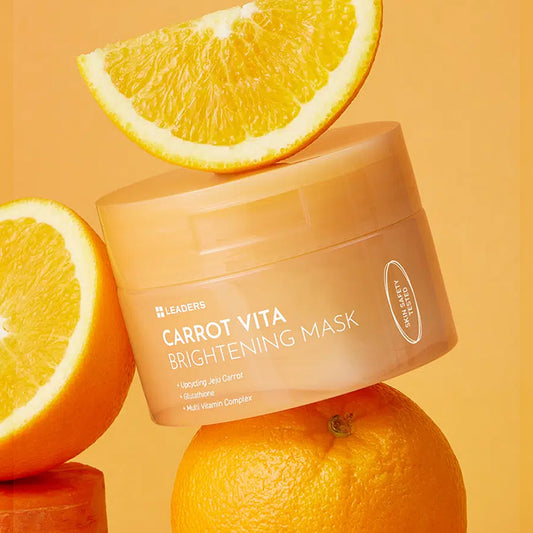 [DAISO] LEADERS Carrot Vita Radiance Mask - 1pack (160ml x 14ea)