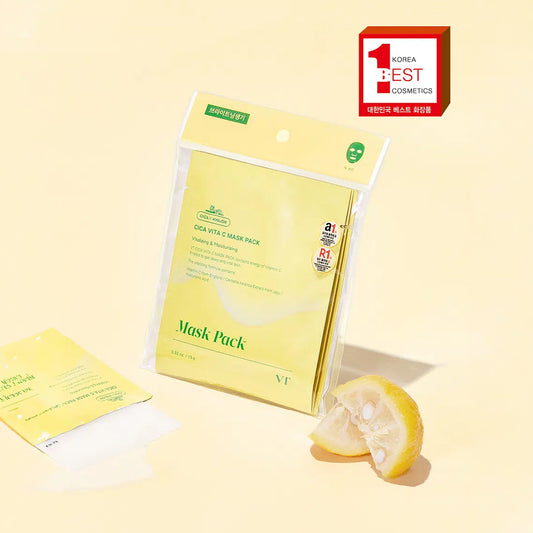 [DAISO] VT Cica Vita C Mask Pack - 1pack (15g x 4ea)