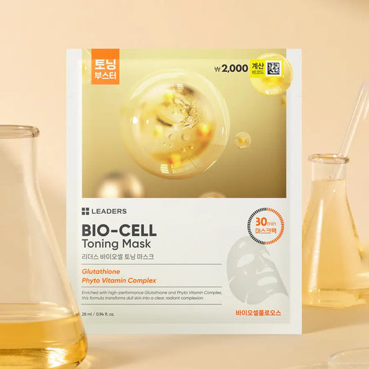 [DAISO] LEADERS Bio Cell Toning Mask - 1ea (28ml)