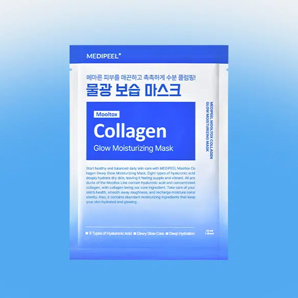 [DAISO] MEDI-PEEL Water Tox Collagen Glow Moisturizing Mask - 1ea (30ml)
