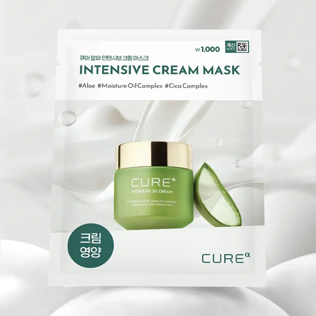 [DAISO] KJM ALOE Cure Alpha Intensive Cream Mask - 1ea (27ml)