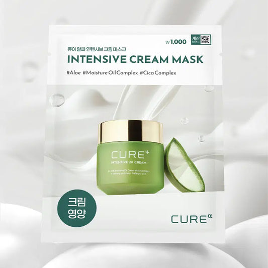 [DAISO] KJM ALOE Cure Alpha Intensive Cream Mask - 1ea (27ml)