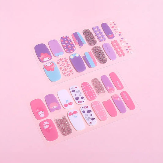 [DAISO] MYMELODY Gel Nail Strips - 16ea