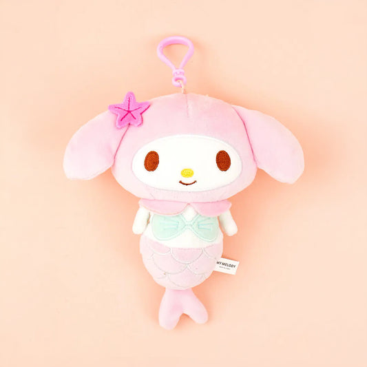[DAISO] MYMELODY Mermaid Plush Keychain - 1ea