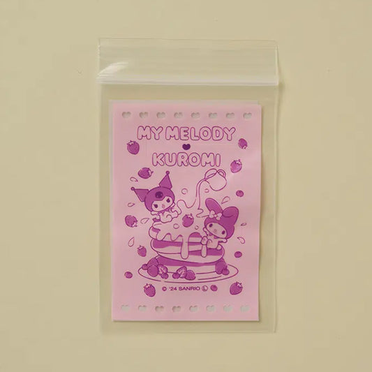 [DAISO] MYMELODY Pancake Zipper Bag (B8 Size) - 12ea