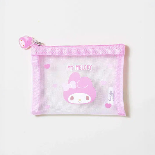 [DAISO] MYMELODY Small Flat Mesh Pouch - 1ea
