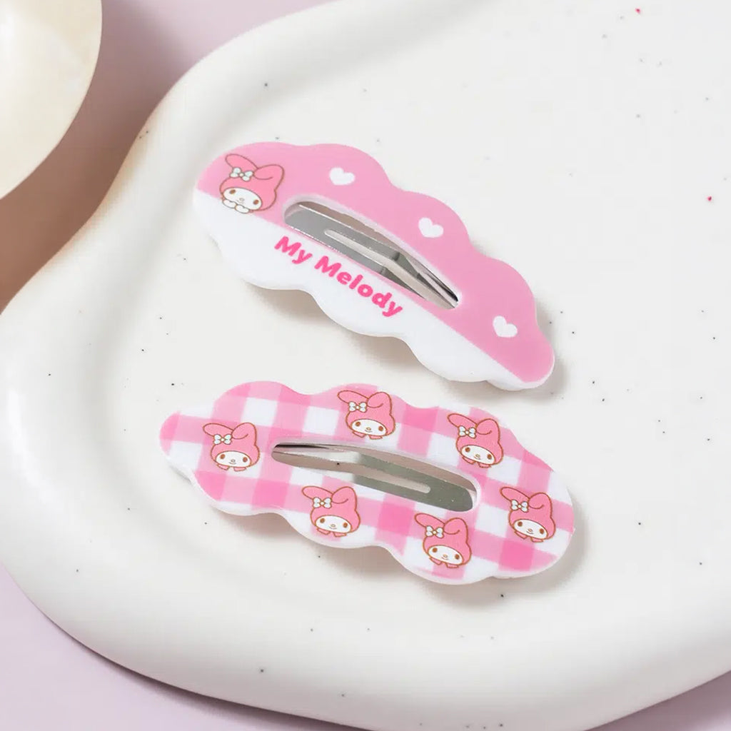 [DAISO] MYMELODY Cloud Snap Clip - 2ea