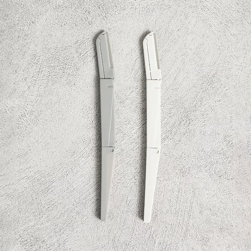 [DAISO] 3-Step Foldable Eyebrow Razor - 1pack (2pcs)