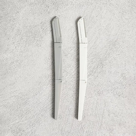 [DAISO] 3-Step Foldable Eyebrow Razor - 1pack (2pcs)