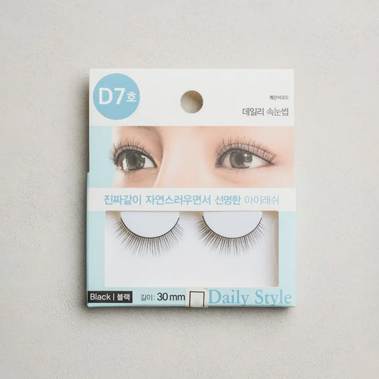 [DAISO] Daily Eyelashes D7 - 1set