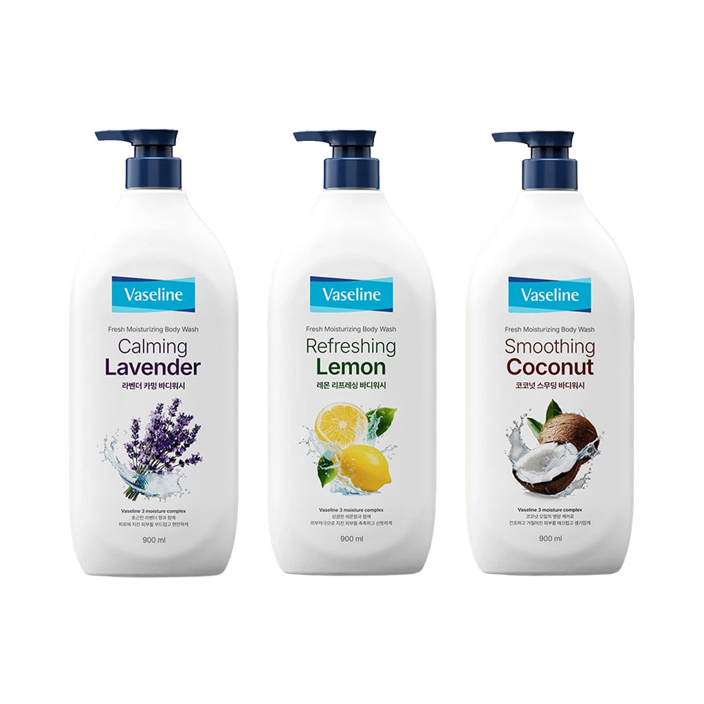 [DAISO] AEKYUNG VASELINE Moisturizing Body Wash - 900ml