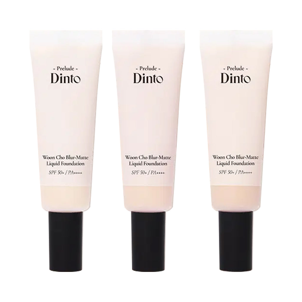 [DAISO] PRELUDE DINTO Woon Cho Blur Matte Liquid Foundation (SPF 50+ PA++++) - 25ml