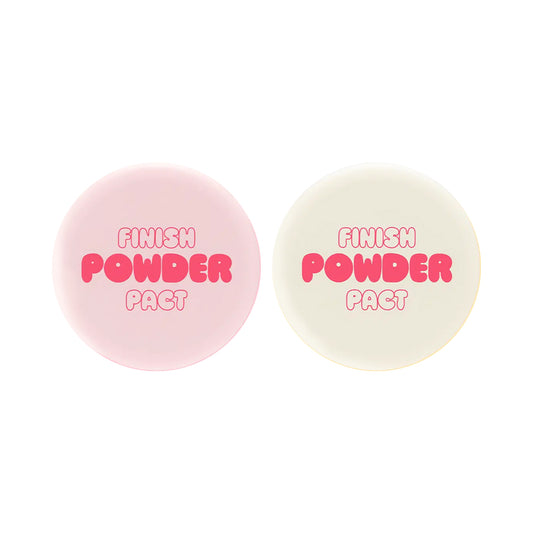 [DAISO] ME.FACTORY Oil Soaking Finish Powder Pact - 5g