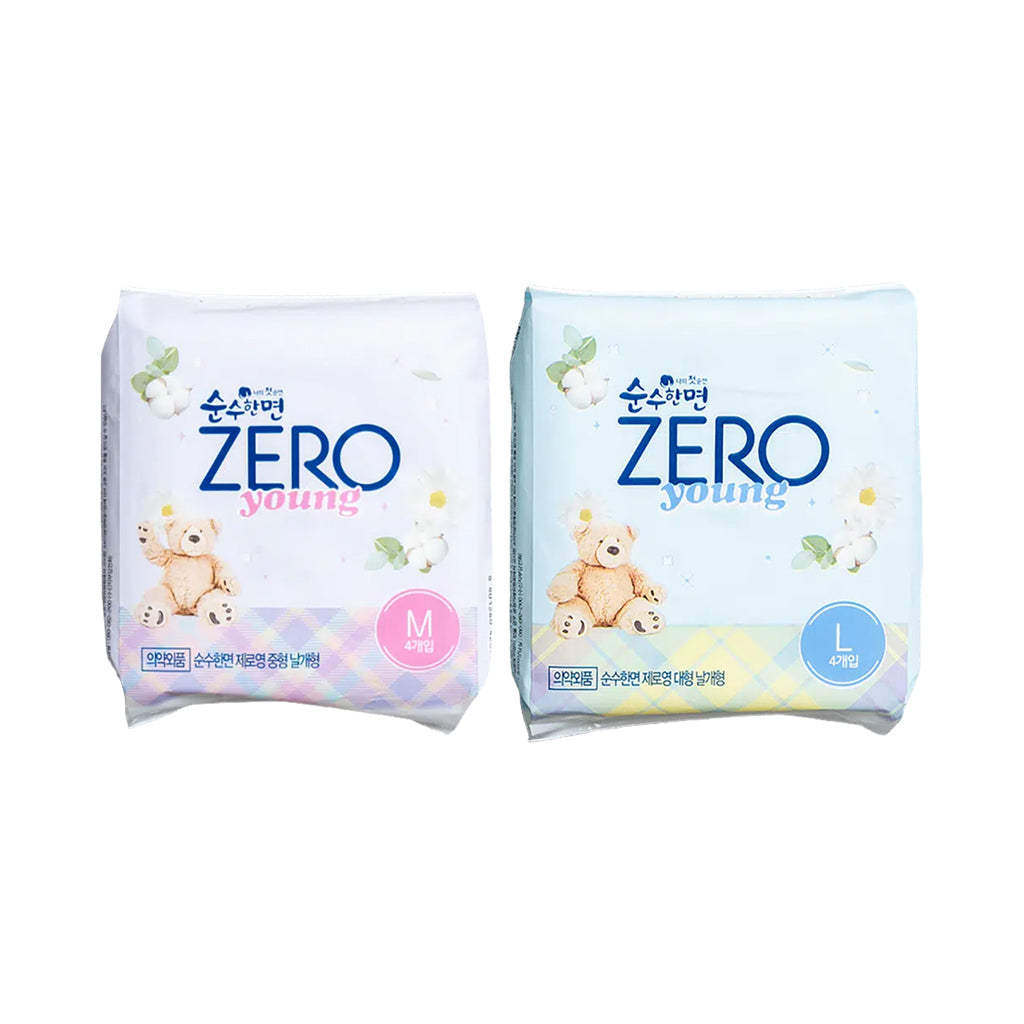 [DAISO] SOONSOOHANMYEON Zero Young Wings M/L - 1pack (4pcs)