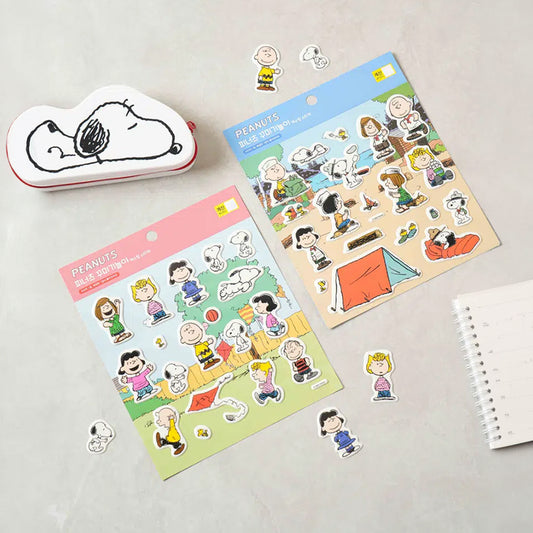 [DAISO] PEANUTS Deco Casting Stickers - 1ea