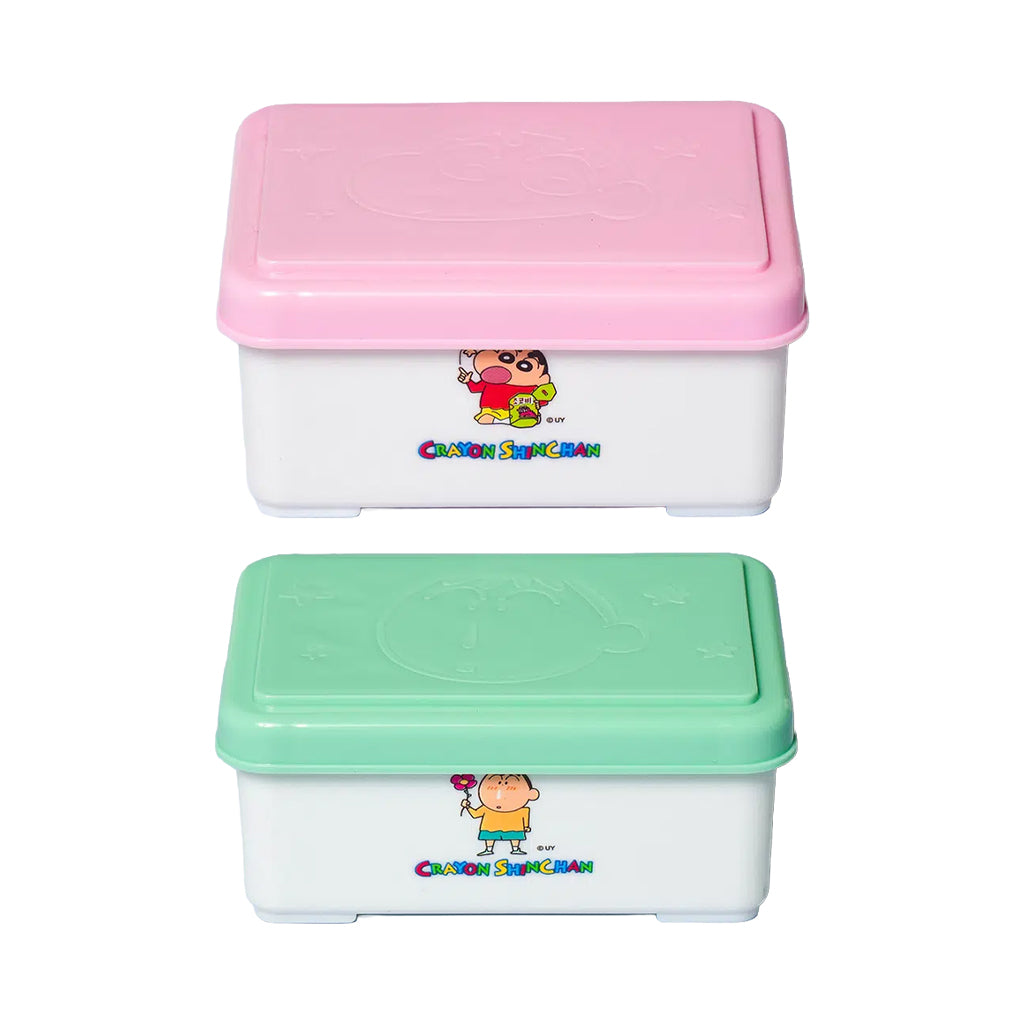 [DAISO] Crayon Shin-chan Face-Shaped Case