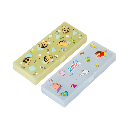[DAISO] Crayon Shin-chan Rectangular Pen Case - 1ea