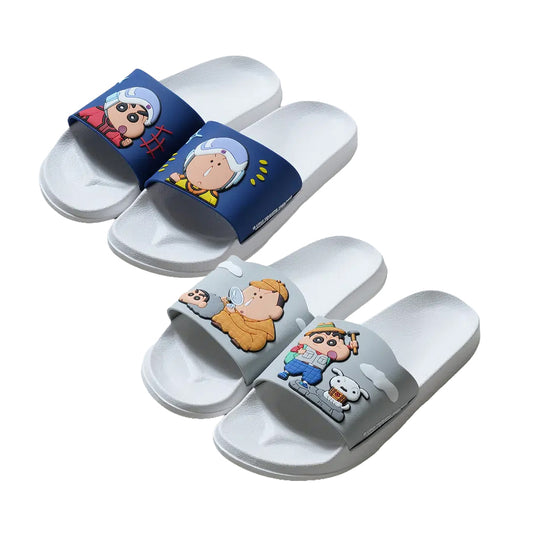 [DAISO] Crayon Shin-chan Slippers (260~280mm) - 1set