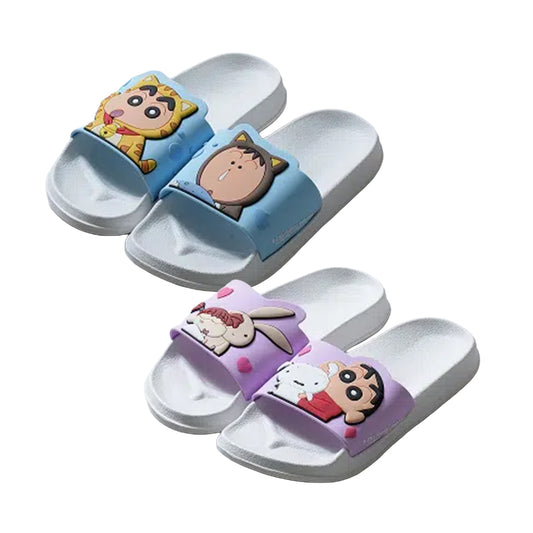 [DAISO] Crayon Shin-chan Slippers (230~250mm) - 1set