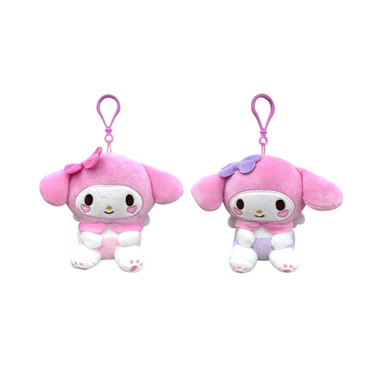 [DAISO] MYMELODY Baby Angel Plush Keychain - 1ea
