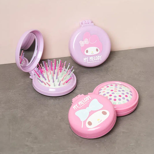 [DAISO] MYMELODY Folding Cushion Hairbrush - 1ea