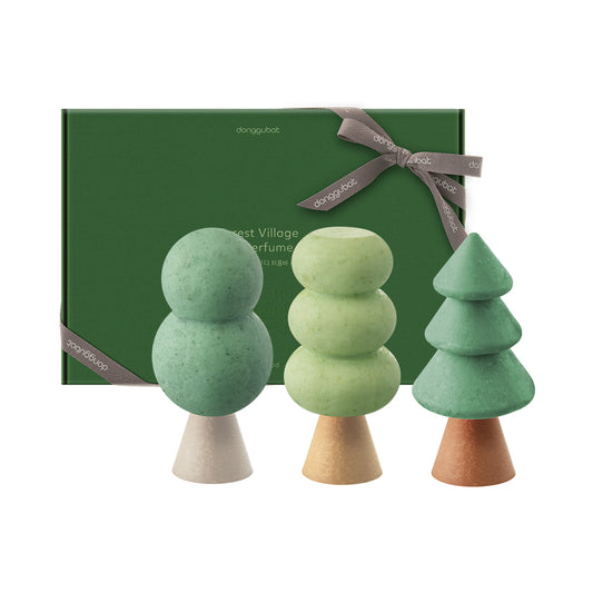 [DONGGUBAT] Forest Village Woody Perfume Bar Set - 1pack(6item)
