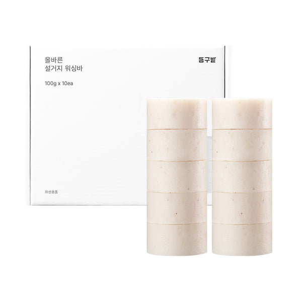 [DONGGUBAT] The Right Dish Washing Bar - 1pack (100gx10ea)