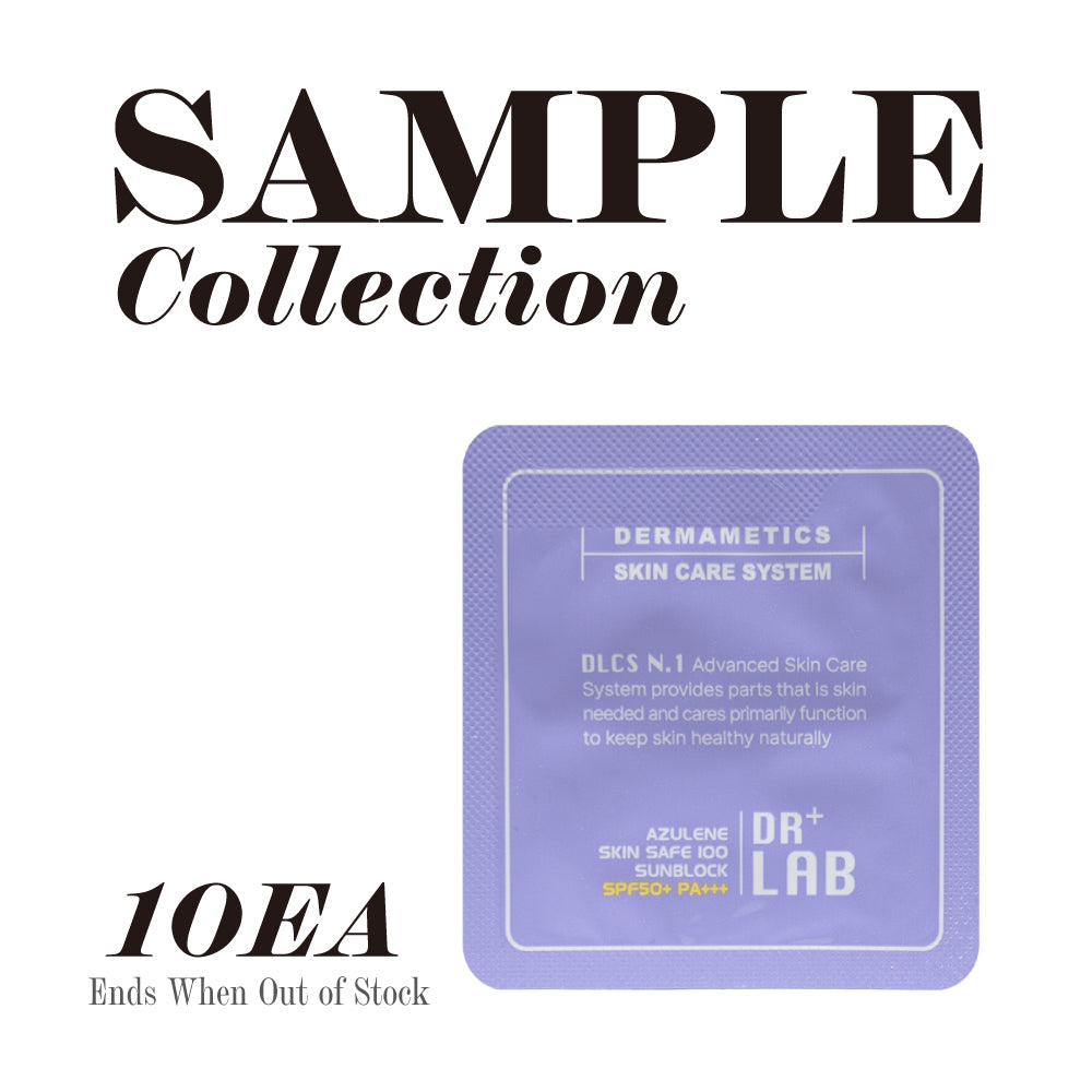 [DR.LAB] Azulene Skin Safe100 Sunblock Sample (SPF50+ PA+++) - 1ml x 10ea