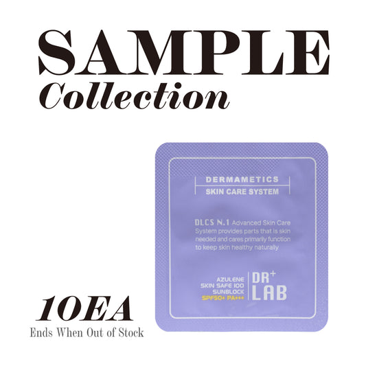 [DR.LAB] Azulene Skin Safe100 Sunblock Sample (SPF50+ PA+++) - 1ml x 10ea