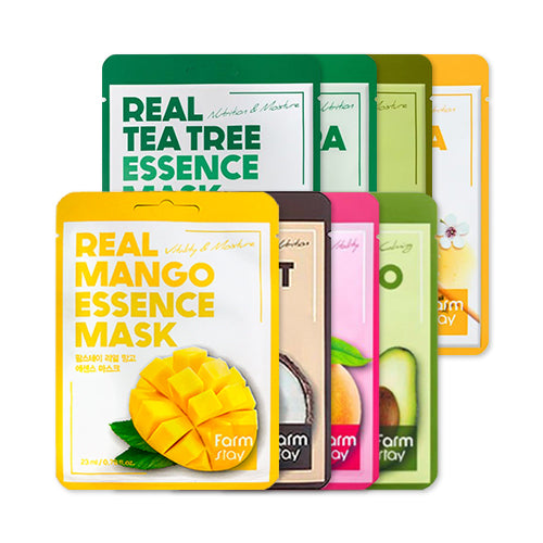 [FARM STAY] Real Essence Mask - 10pcs