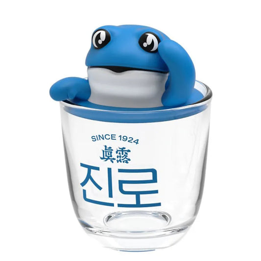 [JINRO] Jinro Toad Figure Soju Glass (Big) - 1ea