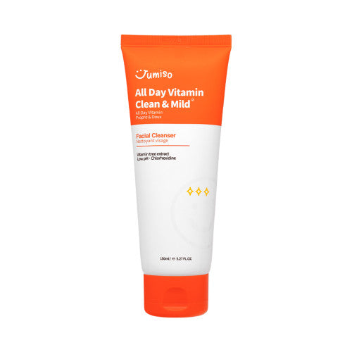[JUMISO] All Day Vtiamin Clean & Mild Facial Cleanser - 150ml (EXP 2026-03-06)