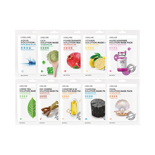 [LEBELAGE] Solution Mask Pack Set - 1pack(25gx10ea)