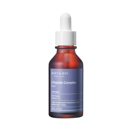 [MARY&MAY] 6 Peptide Complex Serum - 30ml