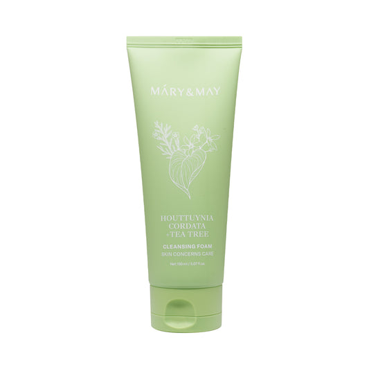 [MARY&MAY] Houttuynia Cordata+Tea Tree Cleansing Foam - 150ml
